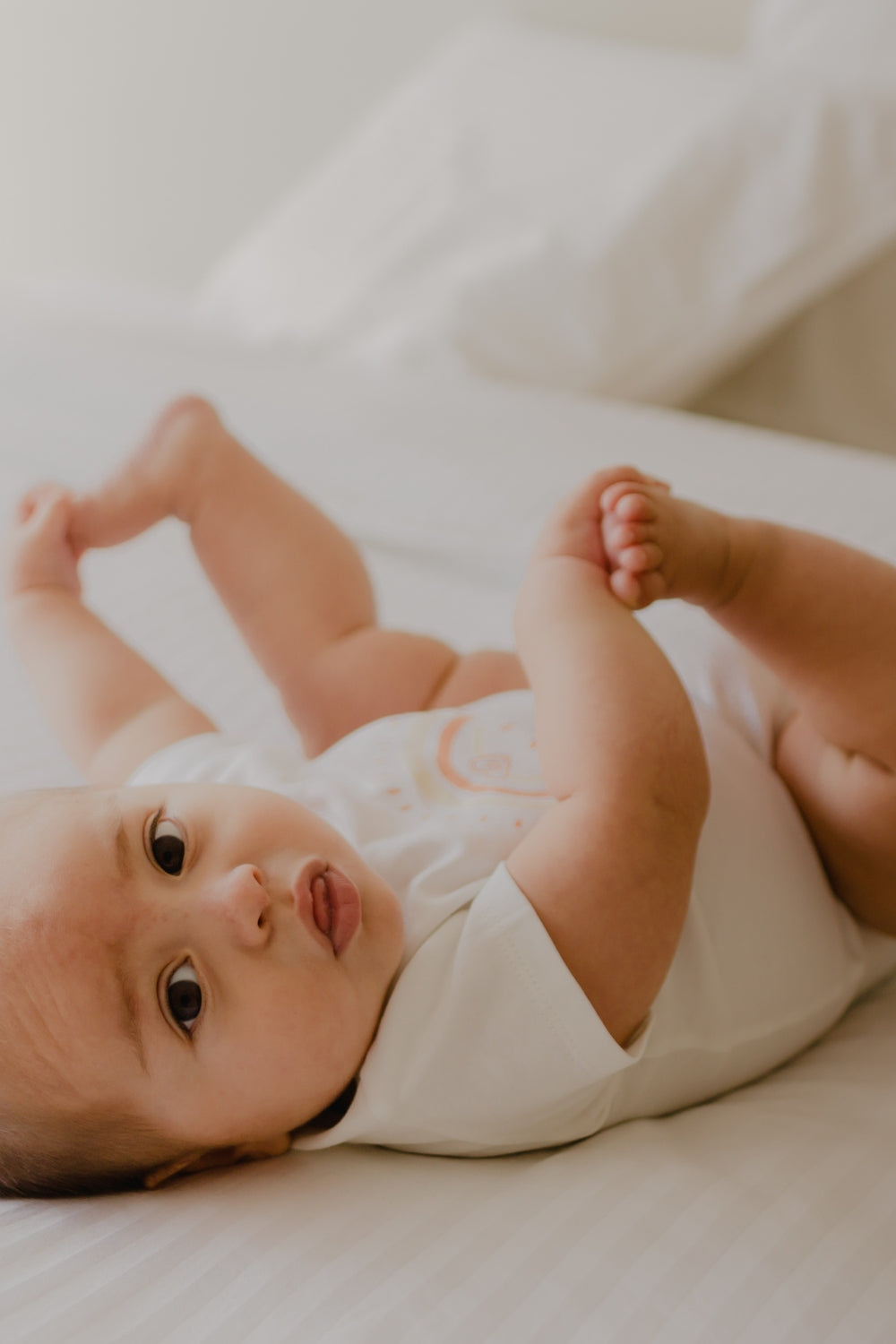 Body Bebé Hello World - Blanco